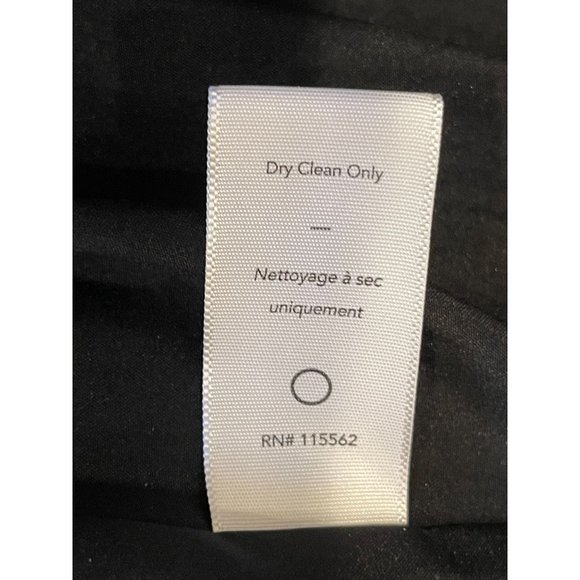 Likely Womens Maxi Fishtail Dress Albury Cutout-Back Trumpet Deep V Neck Black 4 - Picture 9 of 10